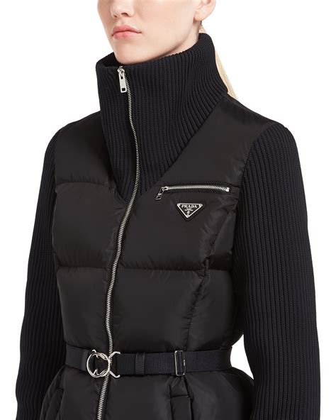 prada puffer jacket women|prada puffer jacket ladies.